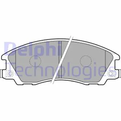 DELPHI LP1853 Fren Balatası On Hyundaı Terracan 04/03>12/03 58101H1A10