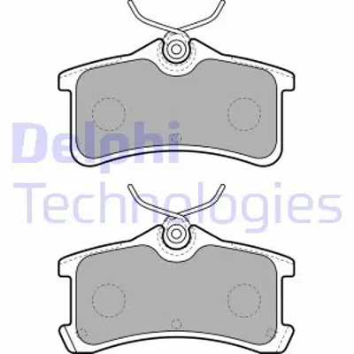 DELPHI LP1917 Arka Fren Balatası Avensıs1,8 Vvt I 2,0 Vvt I (07.01 02,03) 446620130