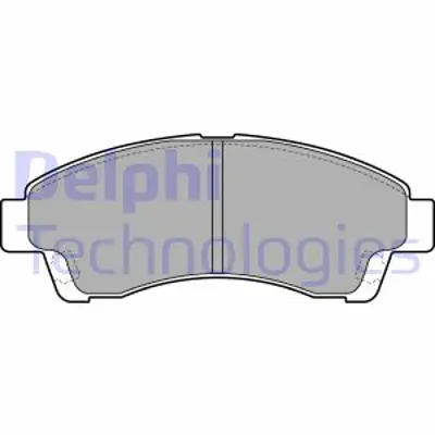 DELPHI LP1937 Fren Balatası Ön Mazda B2500. B2600 96 99 UGY93329Z