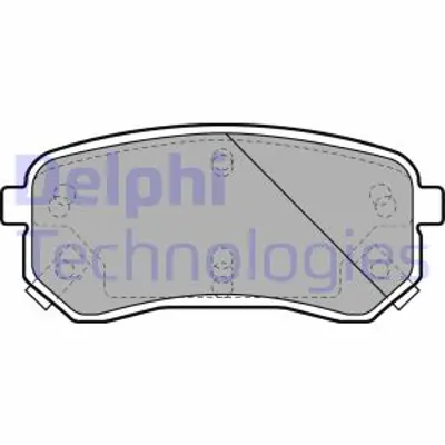 DELPHI LP1976 Arka Fren Balatası Pıcanto 1,1 (04 / 04 ) 583020XA00 583021YA30