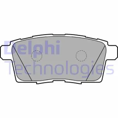 DELPHI LP2052 Fren Balatası Arka  Cx-7 05/2007 > L2Y82643ZB