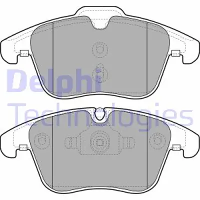 DELPHI LP2065 Fren Balatası On Jaguar S Type Xf Xj Xjr Xk 1999 > C2C42014