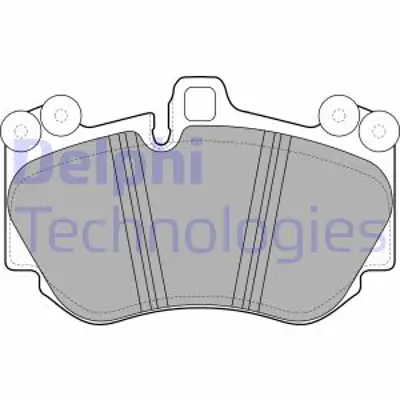 DELPHI LP2116 Fren Balatası On Porsche Cayenne 03> 4E0698151P 95535193952