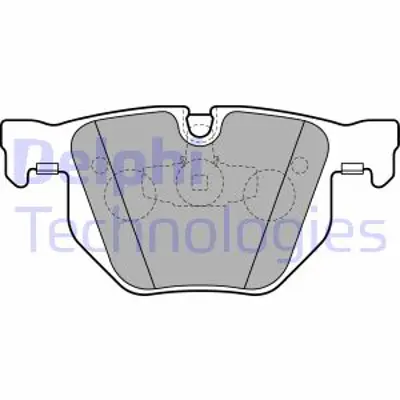 DELPHI LP2256 Fren Balatası Arka  325 330 335 X1 03/2005 > 34216791938