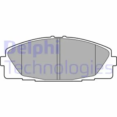 DELPHI LP2473 Fren Balatası Ön Toyota Hi-Ace 05 446526421
