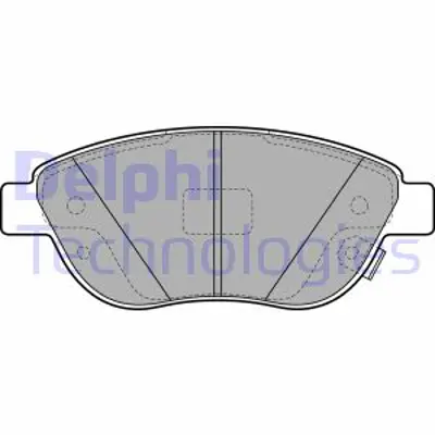 DELPHI LP2476 Fren Balatası On  500l 09/2012 > 77366534