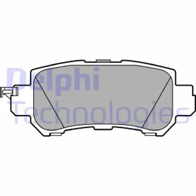 DELPHI LP2482 Fren Balatası Arka  2 Cx-3 Cx-5 11/2011 > K0Y12648ZC9C