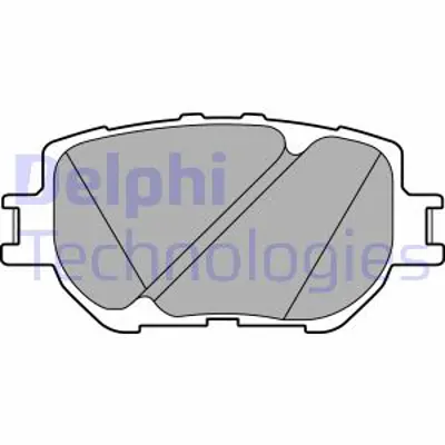DELPHI LP2699 Fren Balatası Ön Lexus Is250 13 446530480