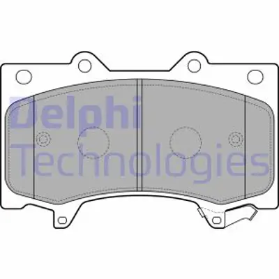 DELPHI LP2712 Fren Balatası - Nıssan Patrol 10 D10606JF0A