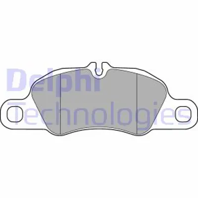DELPHI LP3177 Fren Balatası On Porsche 911 Boxster Cayman 06/2008 > 99735193819