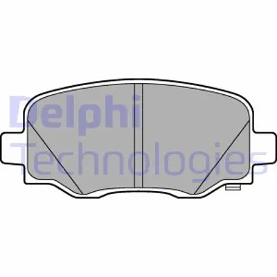 DELPHI LP3194 Arka Balata Fıat 500x 2014 2018 Jeep Renegade Suv 2014 2018 77368077 77368788