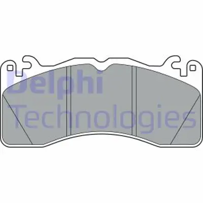 DELPHI LP3377 Fren Balatası On  Mustang 01/2015 > 