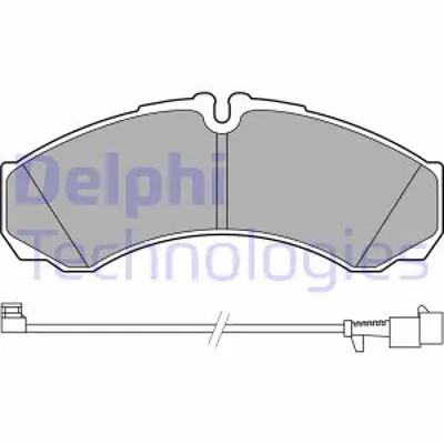 DELPHI LP3658 Fren Balatası Ã–n/Arka Daıly 35.10daıly 35.11daıly 35.12daıly 35.8daıly 49.10daıly 49.11daıly 4 500055562