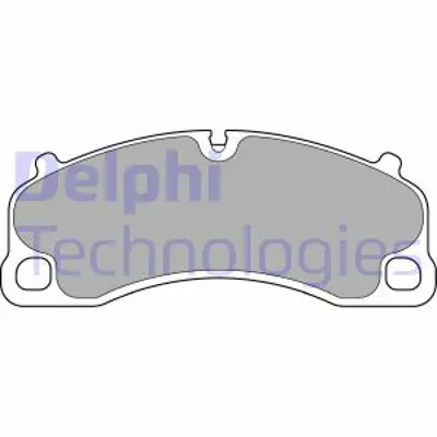 DELPHI LP3729 Fren Balatası On 718 Boxster Spyder718 Cayman911 Gt3 08/2013> 99135194783