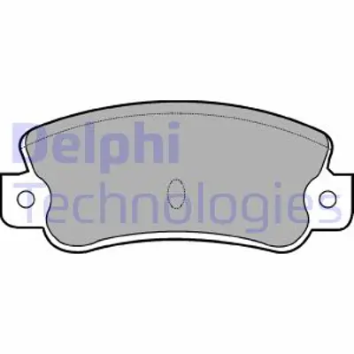 DELPHI LP523 Arka Fren Balatası Croma 1,6 / 2,0 / 2,0ıe / 2,0ıe Turbo / 1,9t / 2,5d / 2,5td Tempra 2,0ıe 9940969