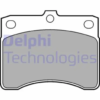 DELPHI LP578 Fren Balatası Ön Daıhatsu Cuore. Domino. Hi-Jet / Perodua Nippa / Pıaggıo M500. Porter 08/85 449187511000