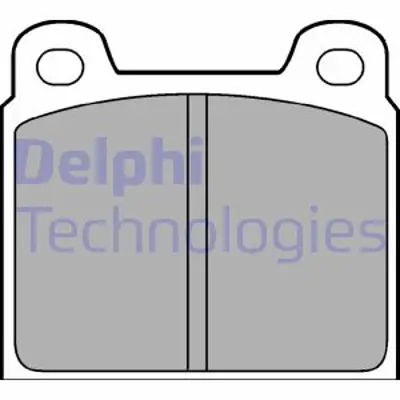 DELPHI LP61 Fren Balatası Ön Porsche 911 / Vw Transporter 72 86 251698151E