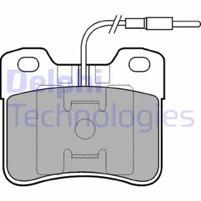 DELPHI LP703 Fren Balatası Ön Cıtroen Saxo / Peugeot 106 10/91 425493 95658617
