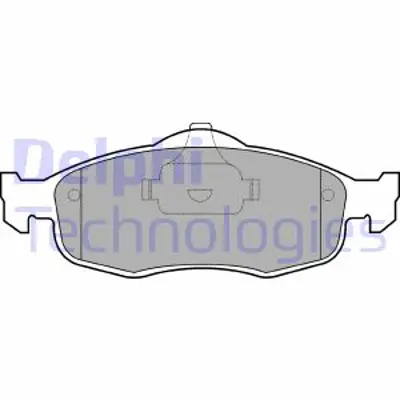 DELPHI LP782 Fren Balatası Ön Ford Cougar. Granada. Mondeo. Scorpio 05/92 XS8Z2001CA