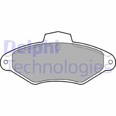 DELPHI LP787 Fren Balatası Ön Cıtroen Xantia 93 RP425114