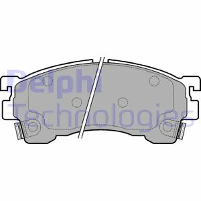 DELPHI LP801 Fren Balatası On    Probe  323 626 Mx-6 Premacy Xedos 08/1991 > 3894048 GEYV3328Z9C