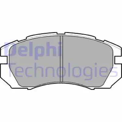DELPHI LP930 Fren Balatası Ön Subaru Impreza. Legacy 01/90 12/99 26296FA041