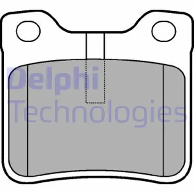 DELPHI LP991 Fren Balatası Arka  406 607 1996 > E172280