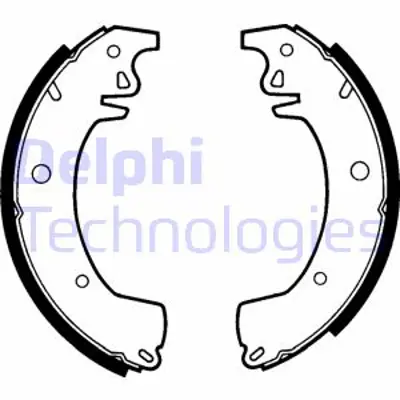 DELPHI LS1306 Fren Pabucu Arka Opel Arena / Renault Master 93 7701202900