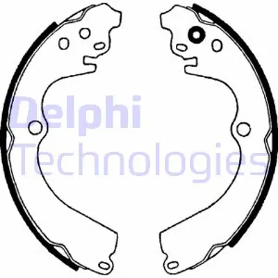 DELPHI LS1604 Fren Pabucu El Frenı Subaru Forester Impreza Legacy 01/1990 > 03/2008 26298AA040 58305M2A10 MR128640