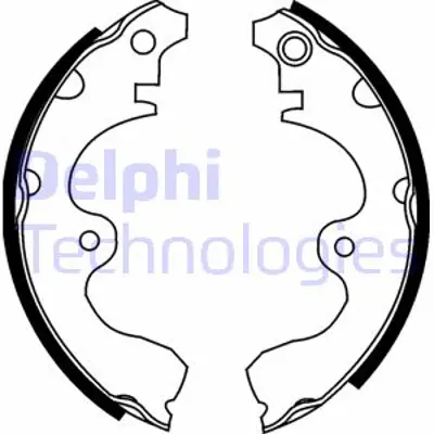 DELPHI LS1638 Fren Pabucu 4764010030