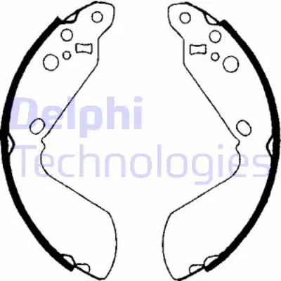 DELPHI LS1651 Fren Pabucu Arka Suzukı Sidekick. Vitara 04/89 08/98 5321056B30