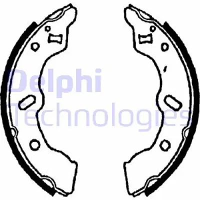 DELPHI LS1699 Fren Pabucu Arka Mazda 121 01/91 03/96 DBY22638Z