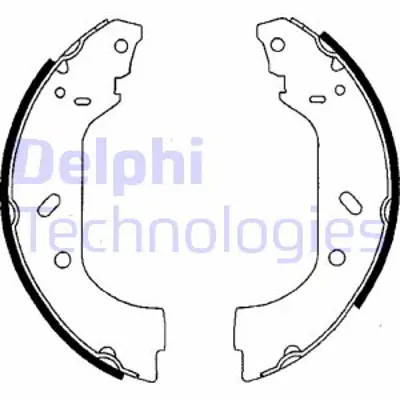 DELPHI LS1715 Fren Pabucu 9566949580 9569692680 E170048