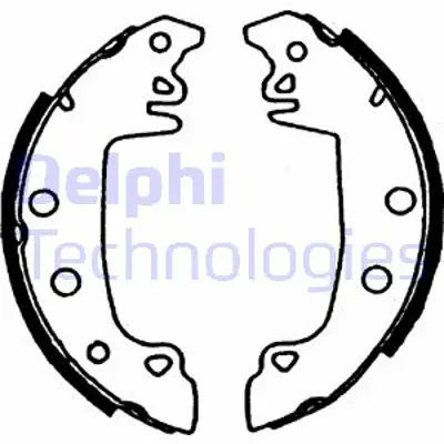 DELPHI LS1721 Fren Pabucu 4241A4 95625020
