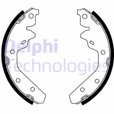 DELPHI LS1820 Fren Pabucu Arka Chrysler Neon 95 