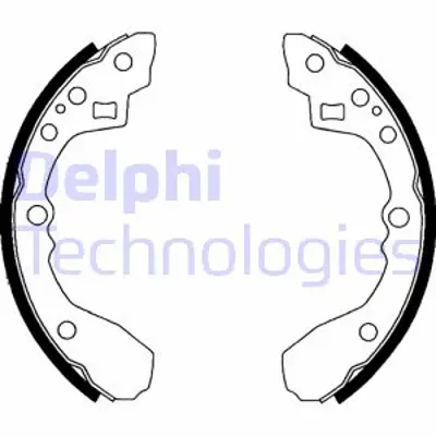 DELPHI LS1824 Fren Pabucu Arka Kıa Mentor Sephıa Shuma Spectra 08/93> K2N12638Z