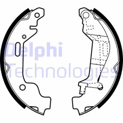 DELPHI LS1927 Fren Balatası Arka Agila 93173149
