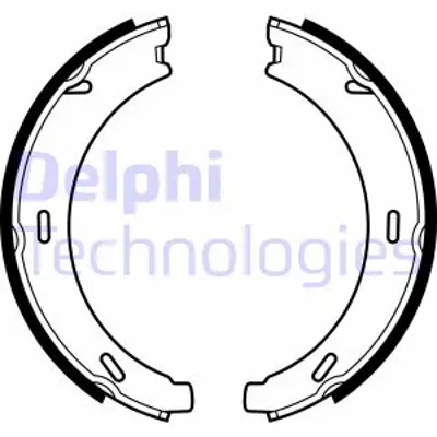 DELPHI LS1958 Fren Pabucu El Frenı Mercedes C180 C200 C220 C230 C240 C270 C30 C32 C320 Clc180 Clc200 C A4144200320