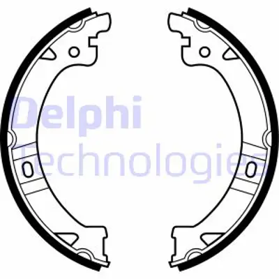 DELPHI LS1977 Fren Pabucu El Frenı Chrysler Voyager 01/01> 