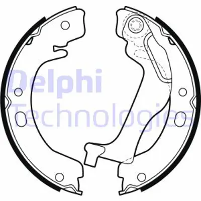 DELPHI LS2003 Fren Pabucu 4654002020
