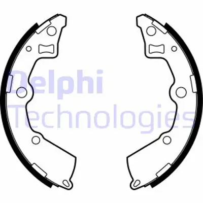 DELPHI LS2005 Fren Pabucu Arka Kıa Pıcanto 04/2004 > 08/2011 5835007A00