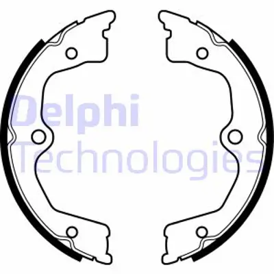 DELPHI LS2033 Fren Pabucu El Freni Honda Accord 08 43053TL0G50