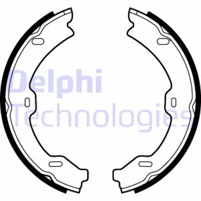 DELPHI LS2040 Fren Pabucu A2214200520
