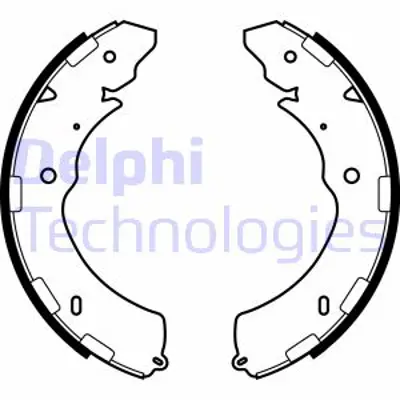 DELPHI LS2064 Fren Pabucu 4600A198 6000609727