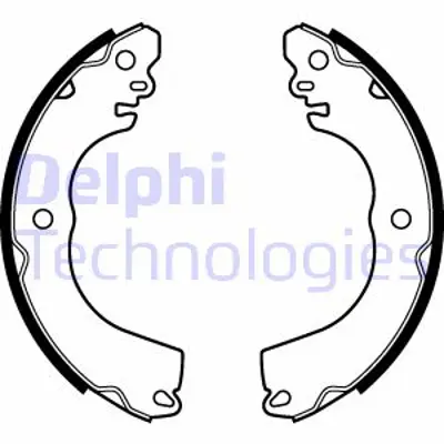 DELPHI LS2104 Fren Pabucu 1606226780 4600A028