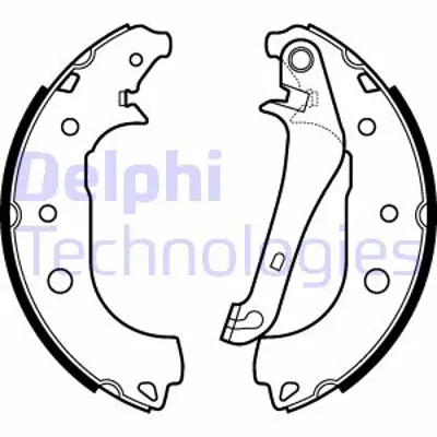 DELPHI LS2108 Arka Fren Balatası Escosport 13> CN152200AA