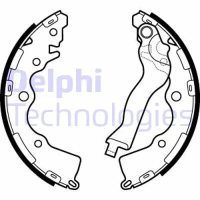 DELPHI LS2110 Fren Pabucu Arka Kıa Cerato 14 449552160 58350A7A00