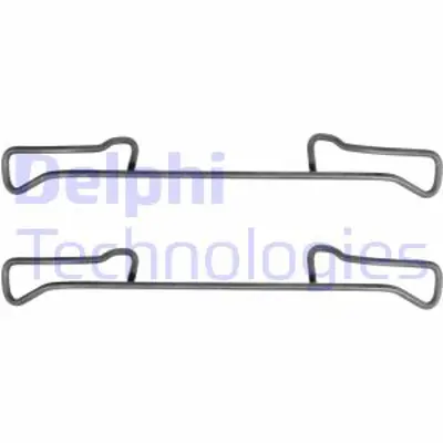 DELPHI LX0155 Fren Balata Montaj Takımı On Daewoo Nexıa / Kıa Mentor Retona Sephıa Spectra / Opel Astra Combo 