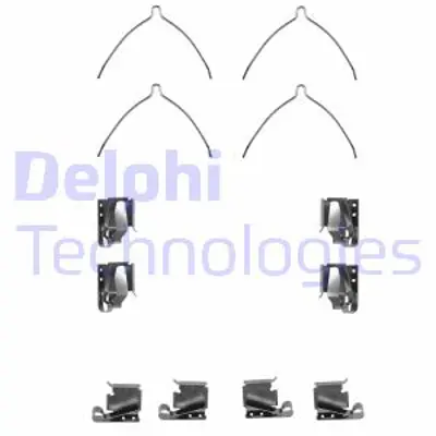 DELPHI LX0266 Fren Balata Montaj Takımı Ön Toyota Camry. Carina E. Celica. Corolla. Funcruiser. Picnic. Rav4 06/91 