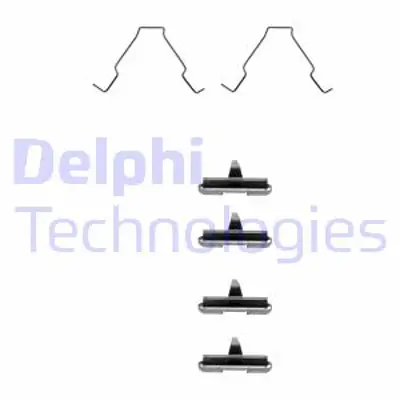 DELPHI LX0267 Fren Balata Montaj Takımı Arka    Probe  626 Mx-6 Xedos 08/1991 > 